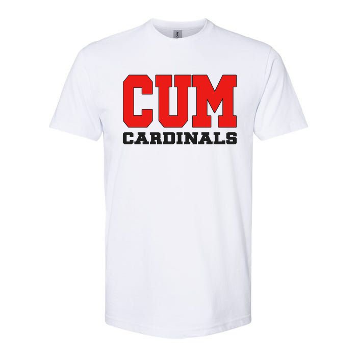 Cum C.A.R.D.I.N.A.L.S Christian University Michigan Softstyle CVC T-Shirt