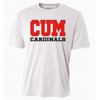 Cum C.A.R.D.I.N.A.L.S Christian University Michigan Cooling Performance Crew T-Shirt