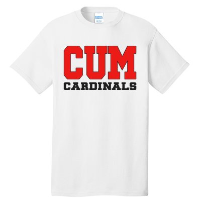 Cum C.A.R.D.I.N.A.L.S Christian University Michigan Tall T-Shirt