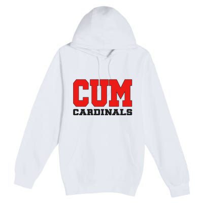 Cum C.A.R.D.I.N.A.L.S Christian University Michigan Premium Pullover Hoodie