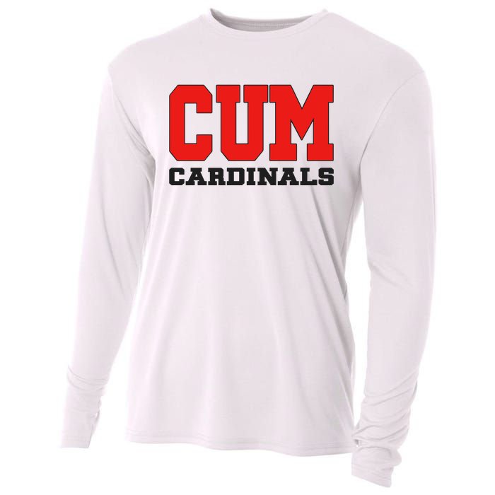 Cum C.A.R.D.I.N.A.L.S Christian University Michigan Cooling Performance Long Sleeve Crew