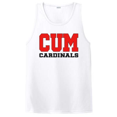 Cum C.A.R.D.I.N.A.L.S Christian University Michigan PosiCharge Competitor Tank