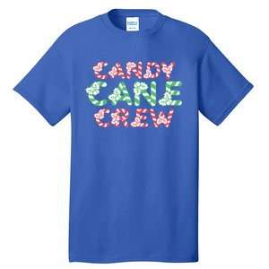 Candy Cane Crew Christmas Sweets Family Matching Costume Great Gift Tall T-Shirt