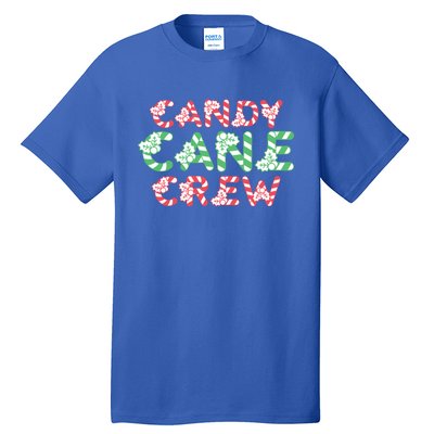 Candy Cane Crew Christmas Sweets Family Matching Costume Great Gift Tall T-Shirt