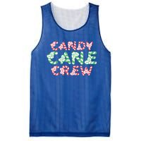 Candy Cane Crew Christmas Sweets Family Matching Costume Great Gift Mesh Reversible Basketball Jersey Tank