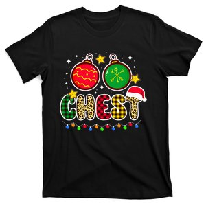 Couples Christmas Chestnuts Matching Chest And Nuts T-Shirt