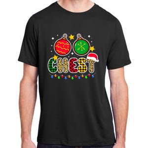 Couples Christmas Chestnuts Matching Chest And Nuts Adult ChromaSoft Performance T-Shirt