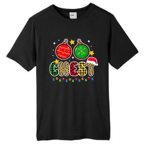 Couples Christmas Chestnuts Matching Chest And Nuts Tall Fusion ChromaSoft Performance T-Shirt