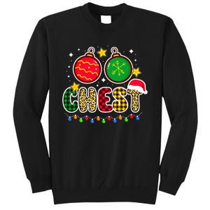 Couples Christmas Chestnuts Matching Chest And Nuts Tall Sweatshirt