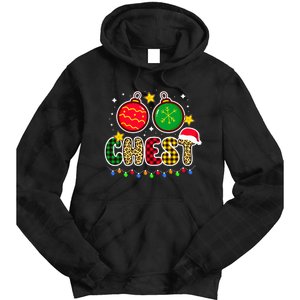 Couples Christmas Chestnuts Matching Chest And Nuts Tie Dye Hoodie