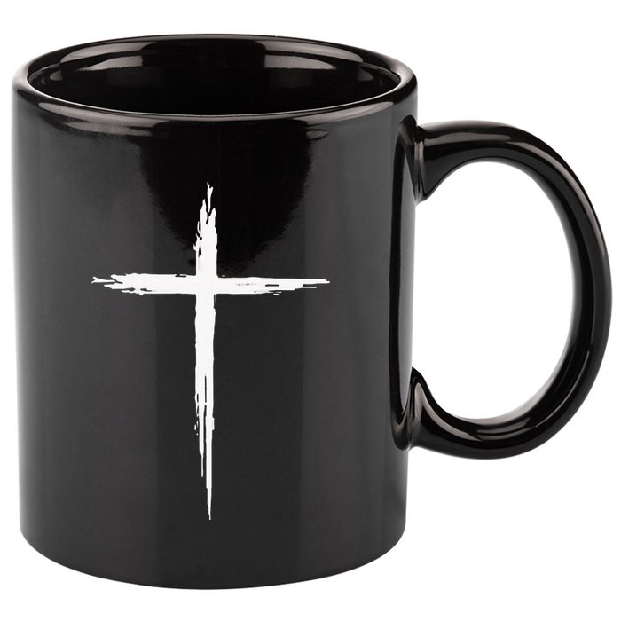 Christian Cross Christians Jesus Christ Cross 11oz C Handle Ceramic Mug