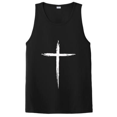 Christian Cross Christians Jesus Christ Cross PosiCharge Competitor Tank