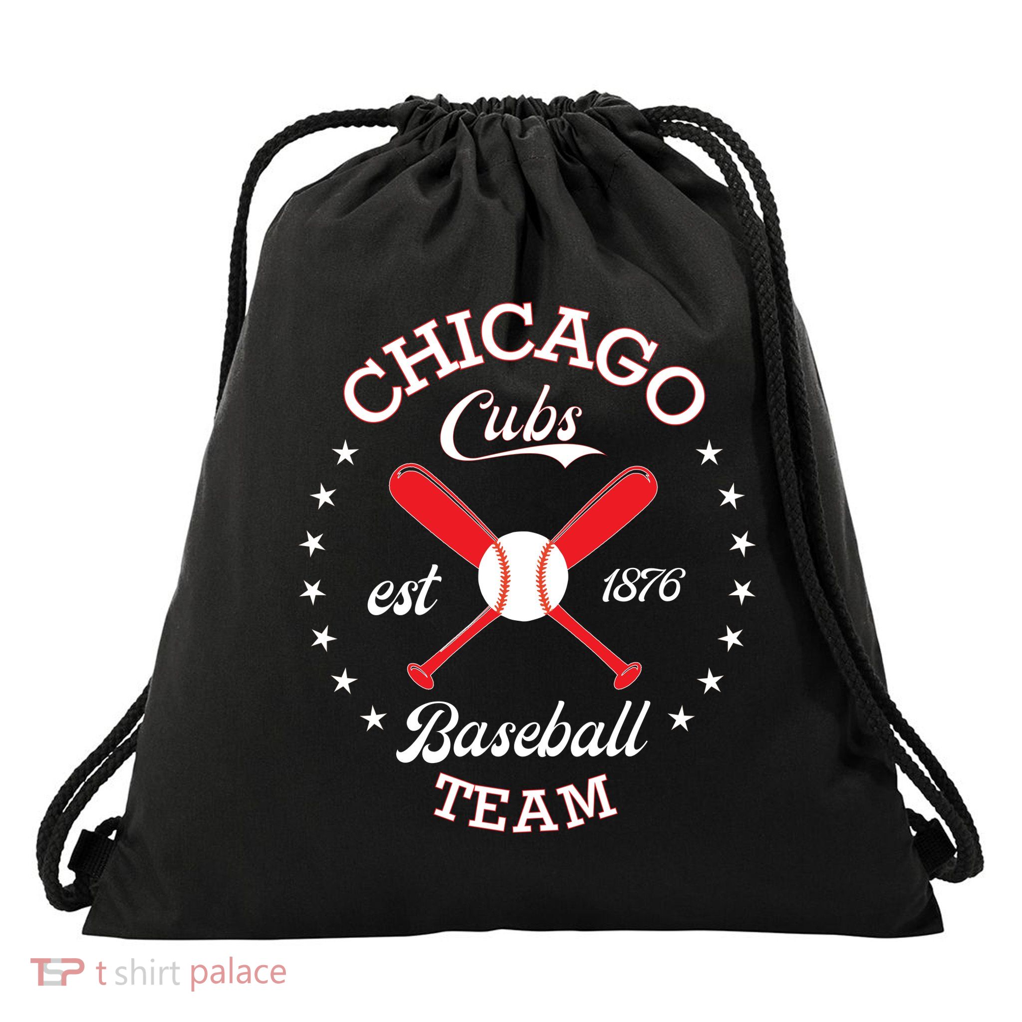 Cubs Chicago Drawstring Bag