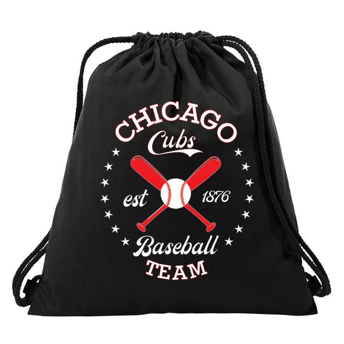 Cubs Chicago Drawstring Bag
