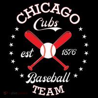 Cubs Chicago Pom Pom 12in Knit Beanie