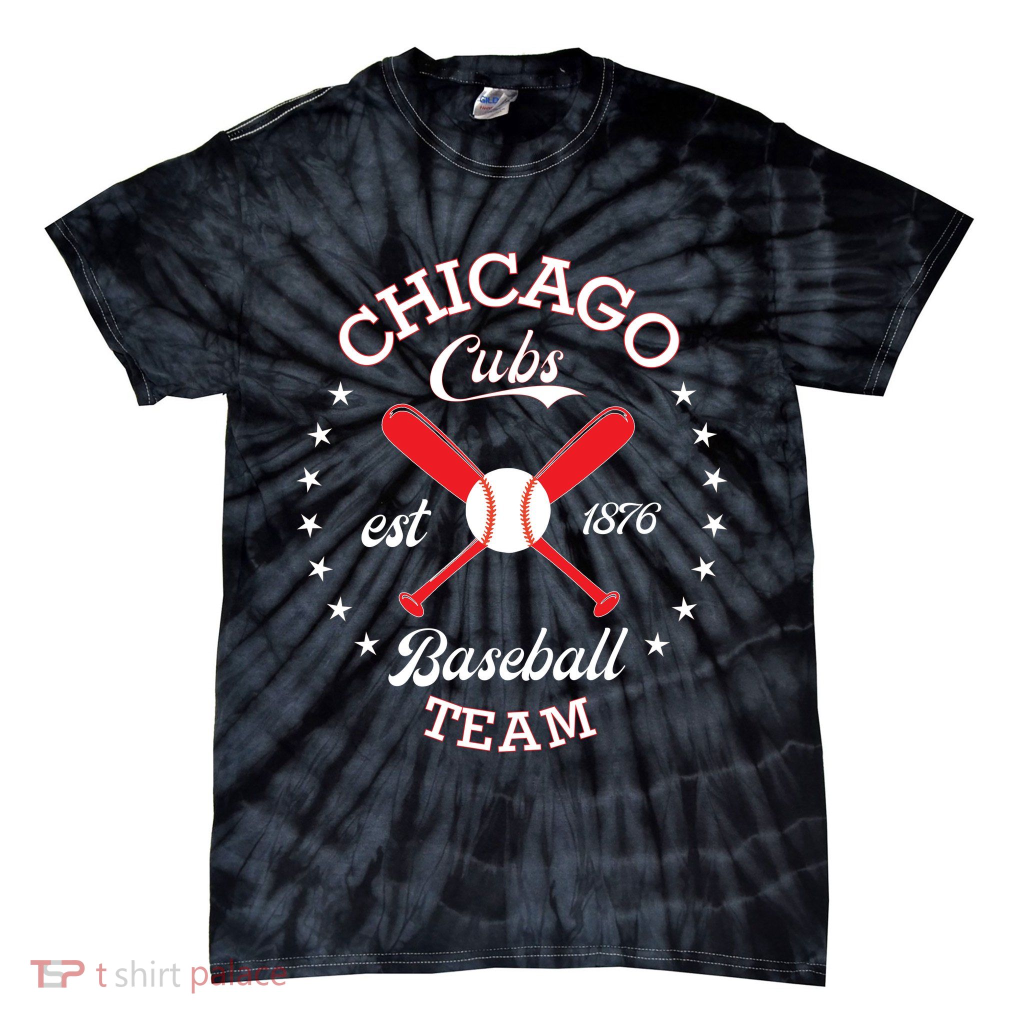 Cubs Chicago Tie-Dye T-Shirt