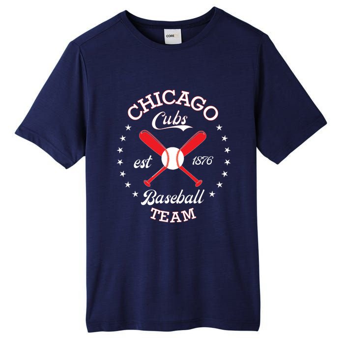 Cubs Chicago Tall Fusion ChromaSoft Performance T-Shirt