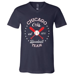 Cubs Chicago V-Neck T-Shirt