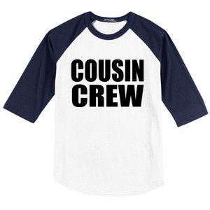 Cousin Crew Cousins Are Siblings Family Reunion Cousin Crew Gift Baseball Sleeve Shirt