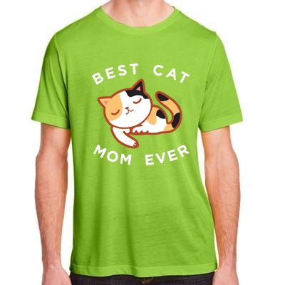 Cute Calico Cat Mom Best Kitty Mother Ever Gift Adult ChromaSoft Performance T-Shirt