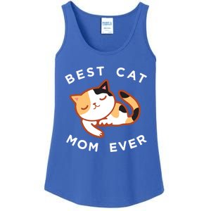 Cute Calico Cat Mom Best Kitty Mother Ever Gift Ladies Essential Tank