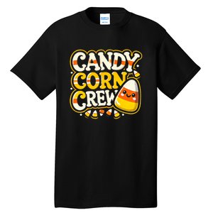 Candy Corn Crew Candy Love Halloween Sweet Tall T-Shirt