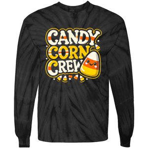 Candy Corn Crew Candy Love Halloween Sweet Tie-Dye Long Sleeve Shirt