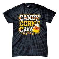 Candy Corn Crew Candy Love Halloween Sweet Tie-Dye T-Shirt