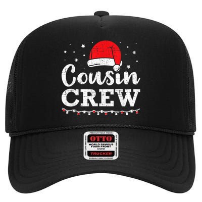 Christmas cousin crew High Crown Mesh Back Trucker Hat