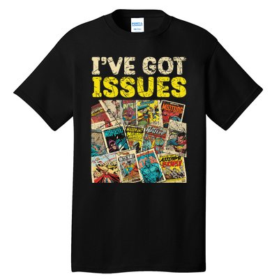 Comic Collector Comic Reader Reading Comic Books Tall T-Shirt