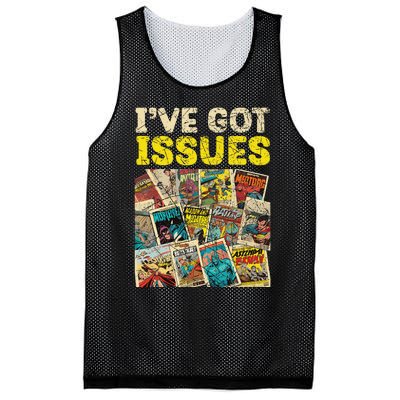 Comic Collector Comic Reader Reading Comic Books Mesh Reversible Basketball Jersey Tank