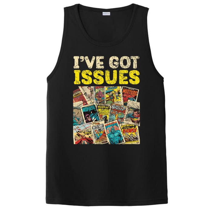 Comic Collector Comic Reader Reading Comic Books PosiCharge Competitor Tank