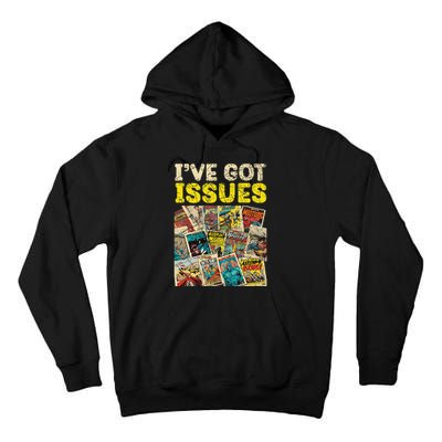 Comic Collector Comic Reader Reading Comic Books Tall Hoodie