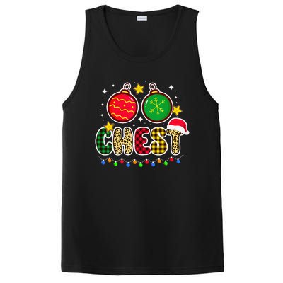 Couples Christmas Chestnuts Matching Chest And Nuts Gift PosiCharge Competitor Tank