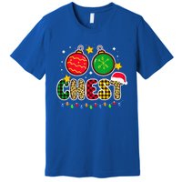 Couples Christmas Chestnuts Matching Chest And Nuts Gift Premium T-Shirt