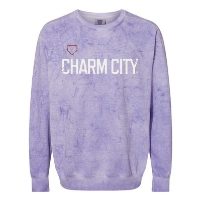 Charm City Colorblast Crewneck Sweatshirt