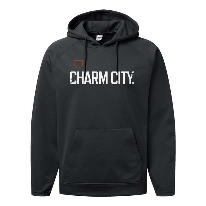 Charm City Performance Fleece Hoodie