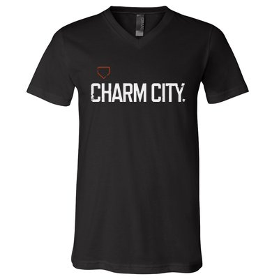 Charm City V-Neck T-Shirt