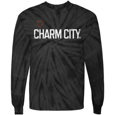 Charm City Tie-Dye Long Sleeve Shirt