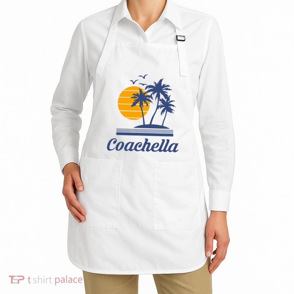 C.O.A.C.H.E.L.L.A California Ca City Beach Tourist Apron
