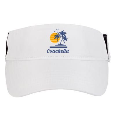 C.O.A.C.H.E.L.L.A California Ca City Beach Tourist Adult Drive Performance Visor
