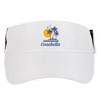 C.O.A.C.H.E.L.L.A California Ca City Beach Tourist Adult Drive Performance Visor