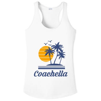 C.O.A.C.H.E.L.L.A California Ca City Beach Tourist Ladies PosiCharge Competitor Racerback Tank