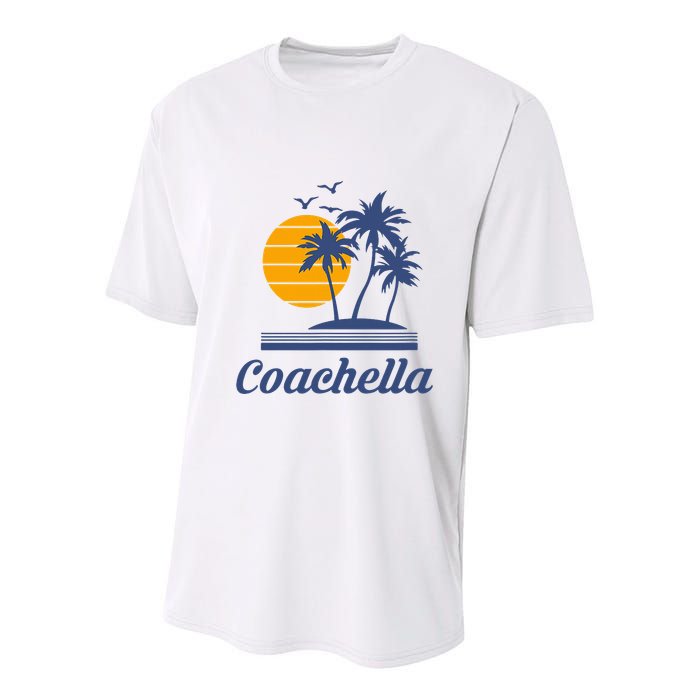 C.O.A.C.H.E.L.L.A California Ca City Beach Tourist Youth Performance Sprint T-Shirt