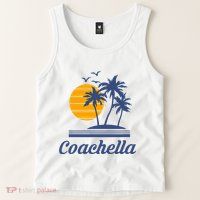 C.O.A.C.H.E.L.L.A California Ca City Beach Tourist Tank Top