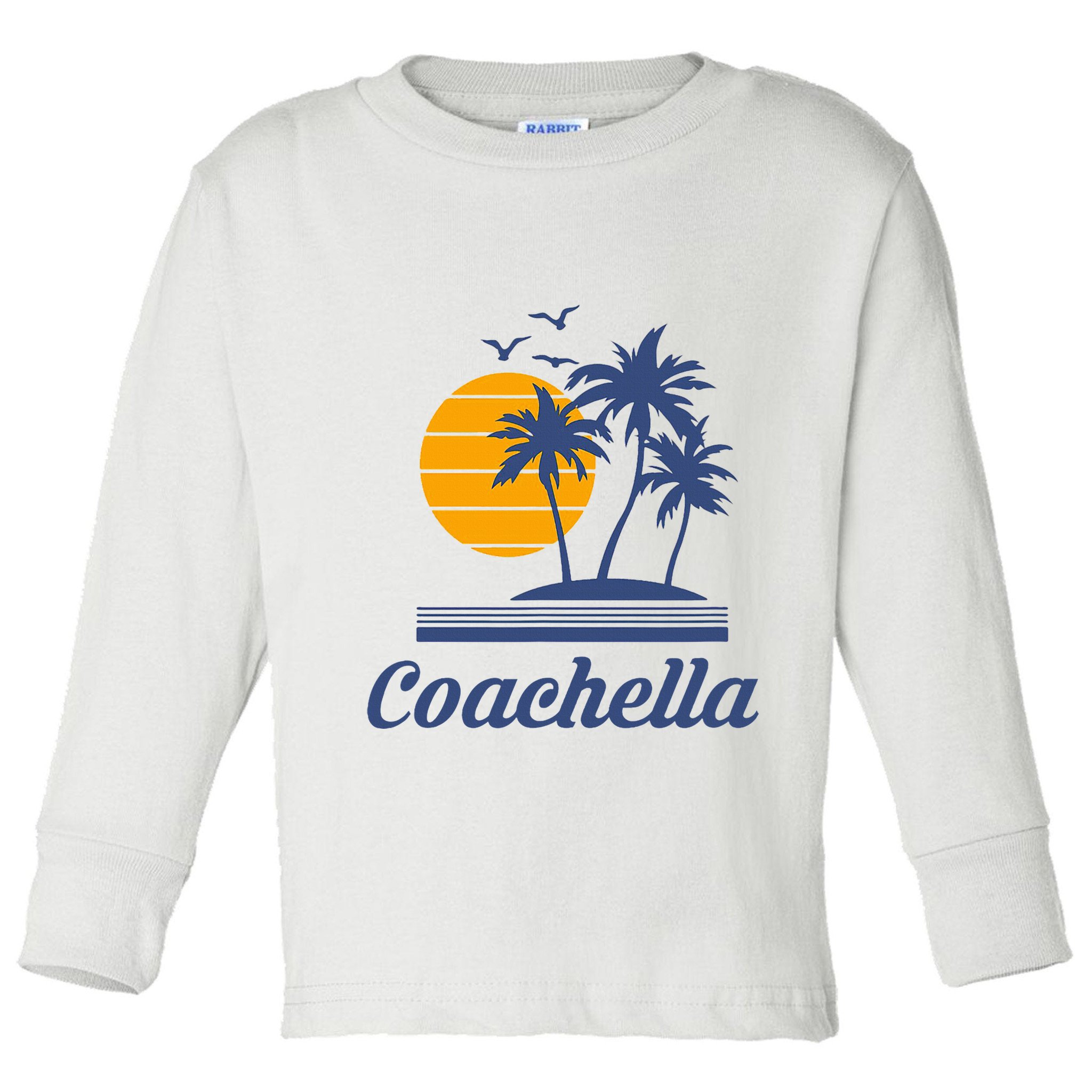 C.O.A.C.H.E.L.L.A California Ca City Beach Tourist Toddler Long Sleeve Shirt