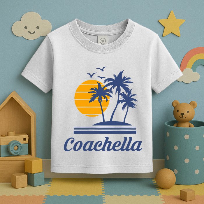 C.O.A.C.H.E.L.L.A California Ca City Beach Tourist Toddler T-Shirt