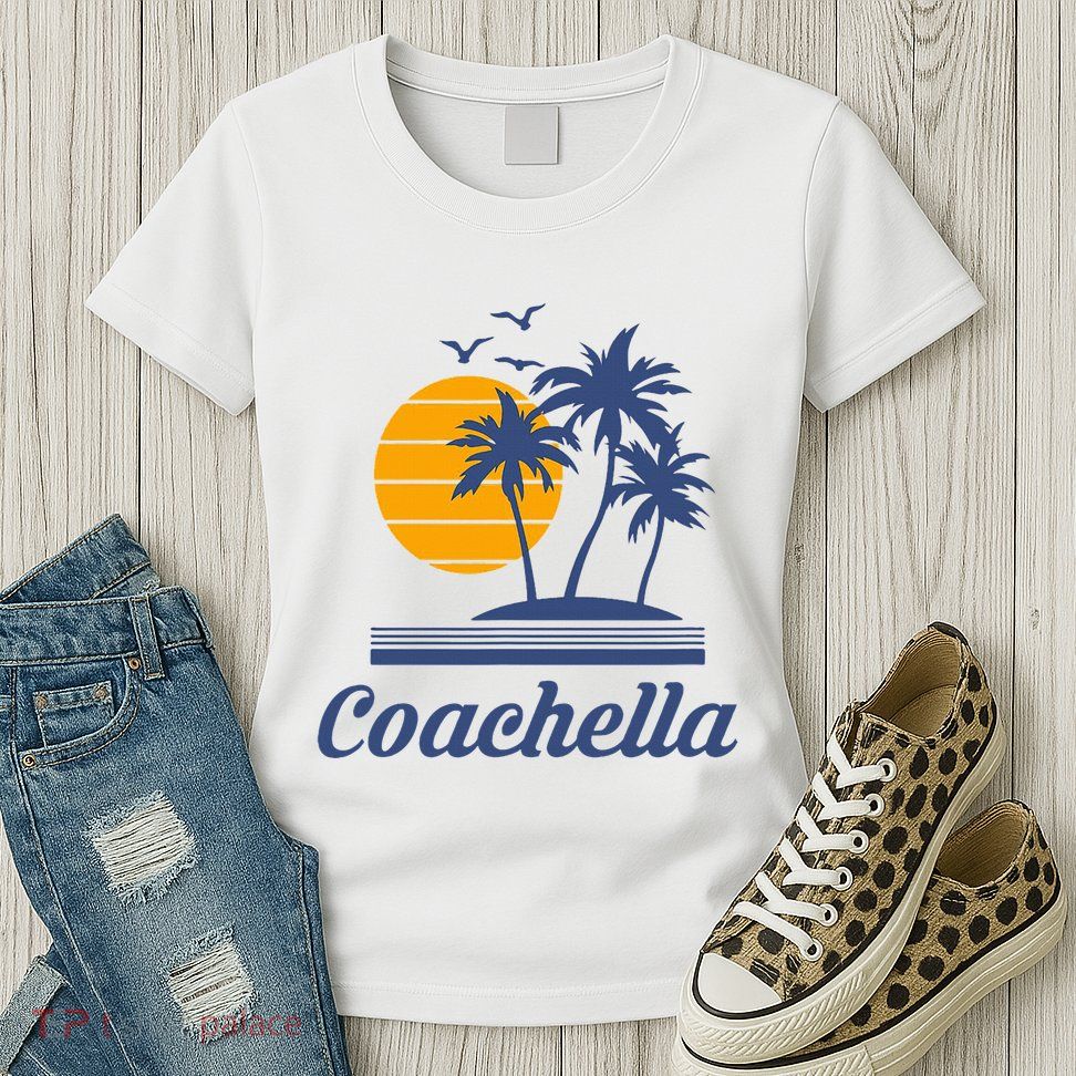 C.O.A.C.H.E.L.L.A California Ca City Beach Tourist Womens T-Shirt