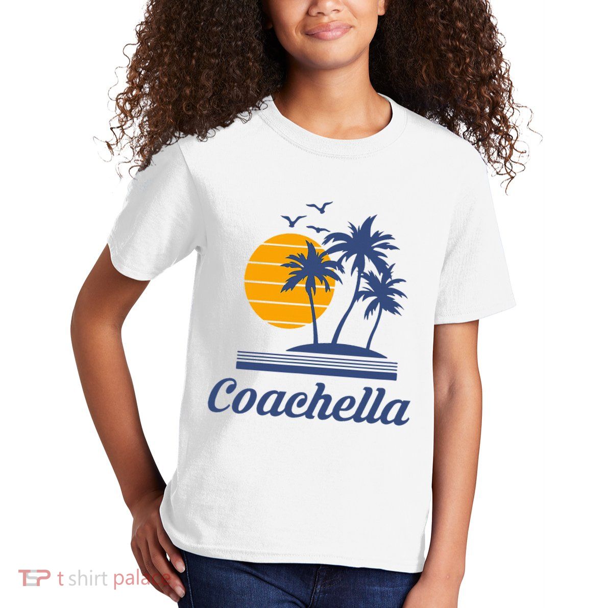 C.O.A.C.H.E.L.L.A California Ca City Beach Tourist Kids T-Shirt
