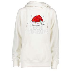 Chaos Coordinator Christmas Funny Family Matching Group Xmas Womens Funnel Neck Pullover Hood